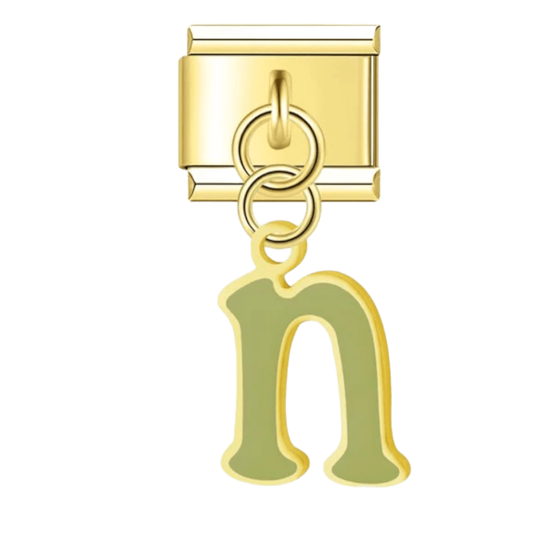 Letter (N) - – Italian Charm Bracelet by Charmette