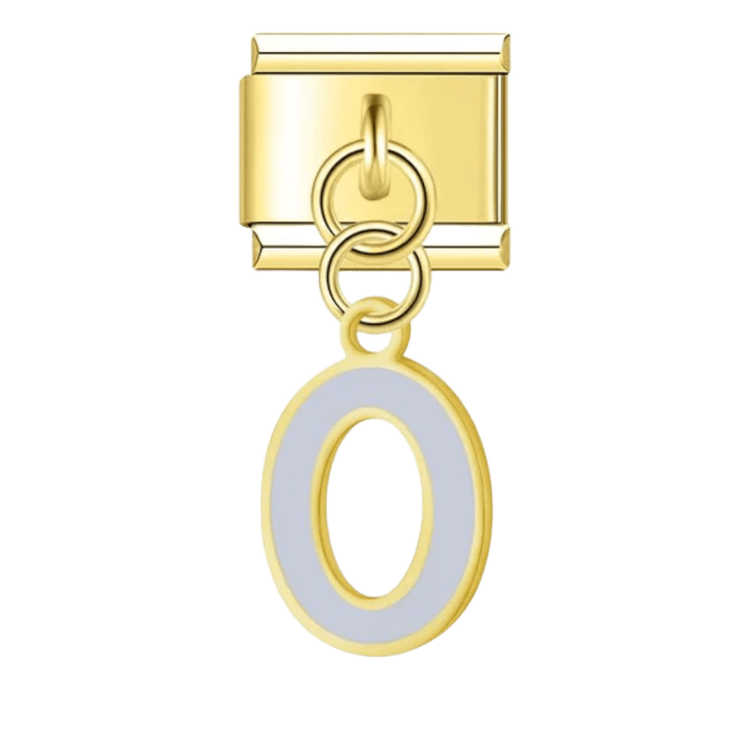 Letter (O) - – Italian Charm Bracelet by Charmette