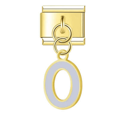 Letter (O) - – Italian Charm Bracelet by Charmette