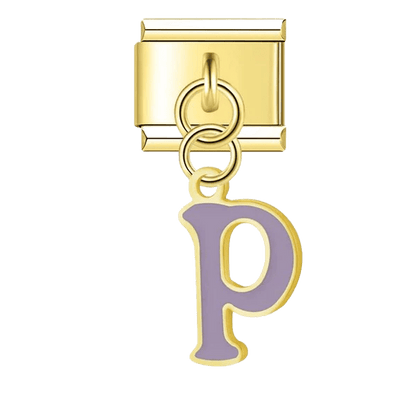 Letter (P) - – Italian Charm Bracelet by Charmette