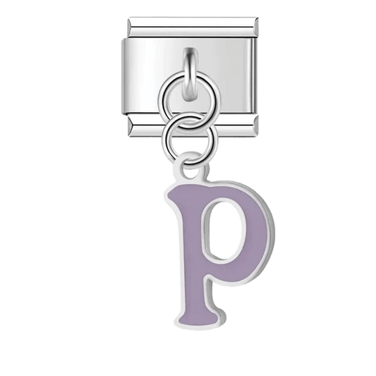 Letter (P) - – Italian Charm Bracelet by Charmette