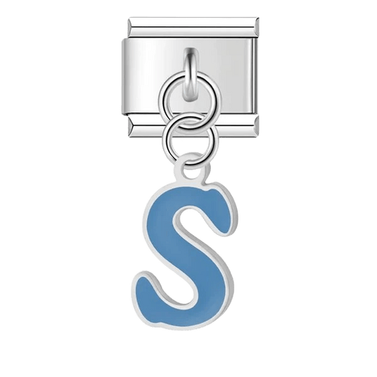 Letter (S) - – Italian Charm Bracelet by Charmette