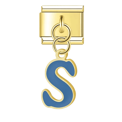Letter (S) - – Italian Charm Bracelet by Charmette