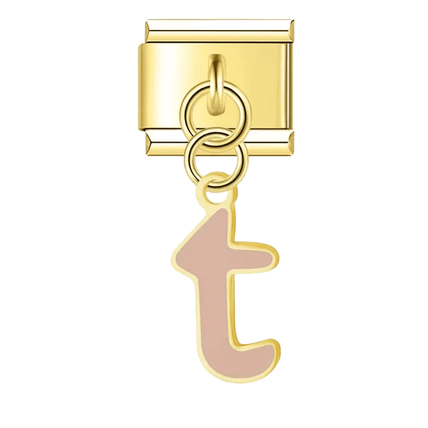 Letter (T) - – Italian Charm Bracelet by Charmette