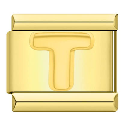 Letter (T) - – Italian Charm Bracelet by Charmette