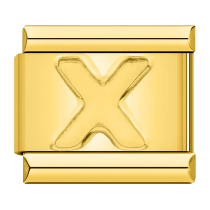 Letter (X) - – Italian Charm Bracelet by Charmette