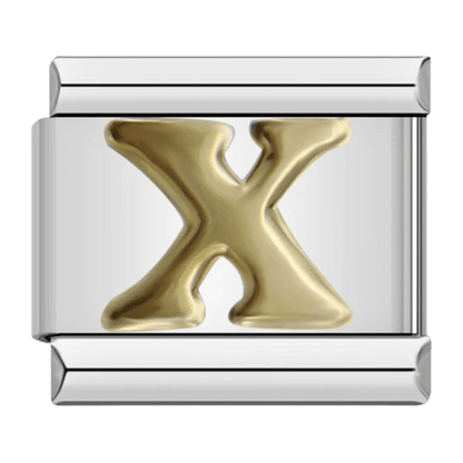 Letter (X) - – Italian Charm Bracelet by Charmette