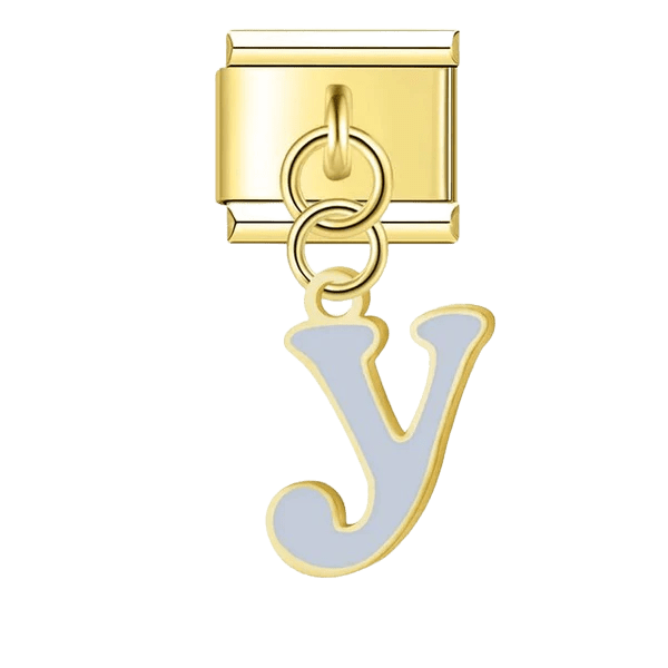Letter (Y) - – Italian Charm Bracelet by Charmette