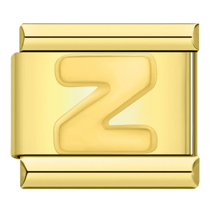 letter Z alphabet Italian charm 9mm for Italian charm bracelet