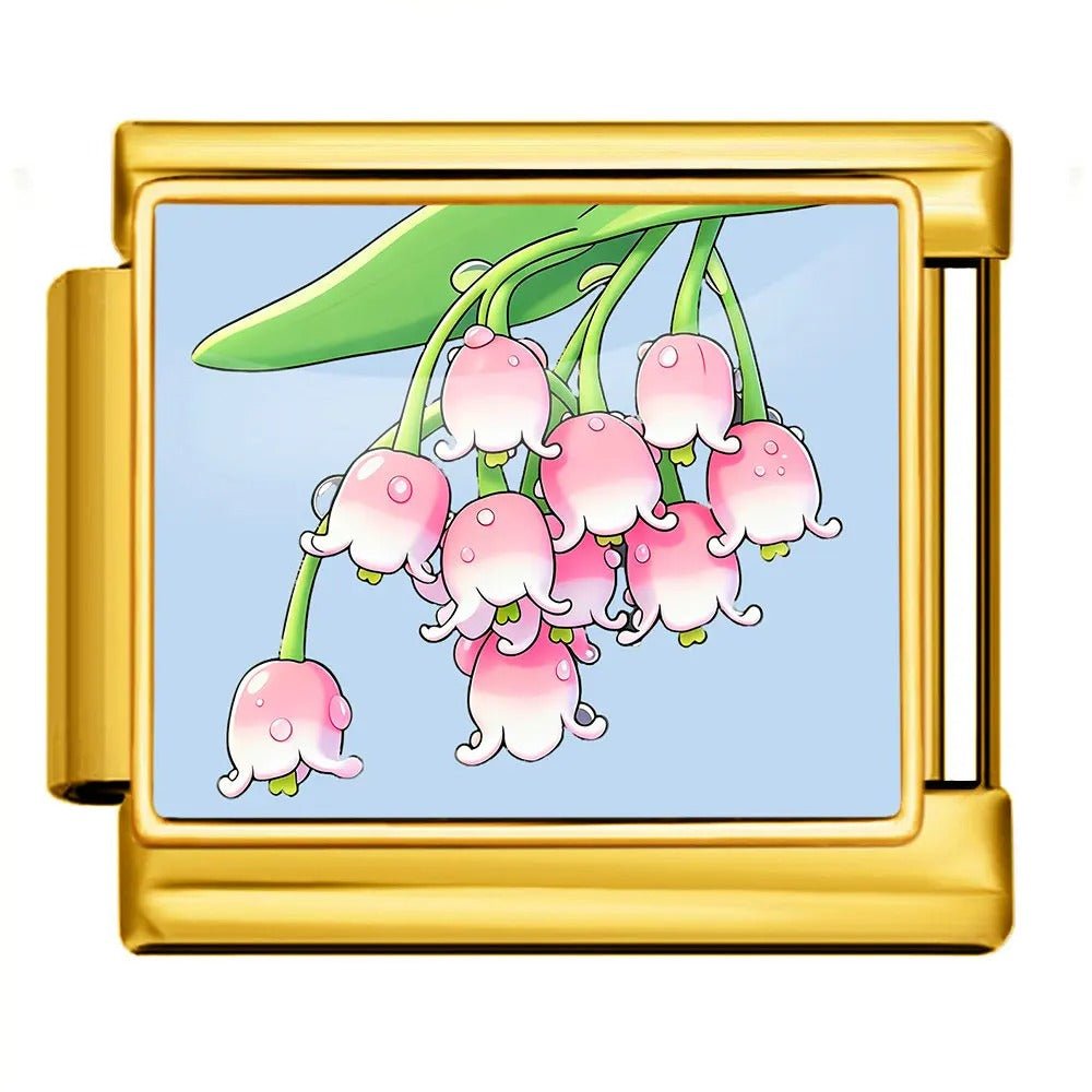 Lily of the valley - – Italian Charm Bracelet by Charmette