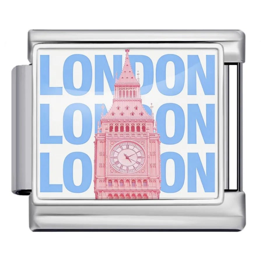 London - – Italian Charm Bracelet by Charmette