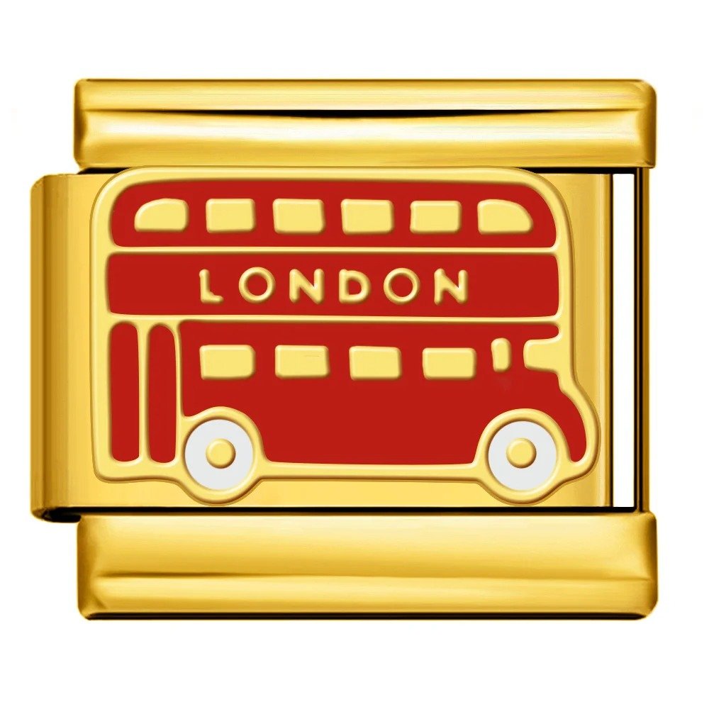 London - – Italian Charm Bracelet by Charmette