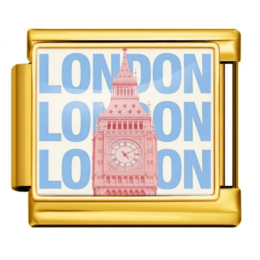 London - – Italian Charm Bracelet by Charmette