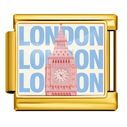 London - – Italian Charm Bracelet by Charmette
