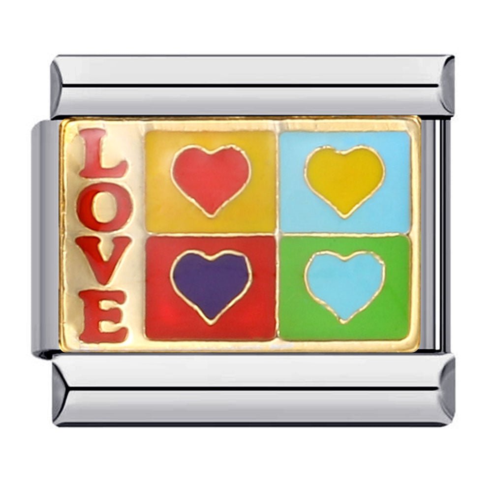 Love -– Italian Charm Bracelet by Charmette