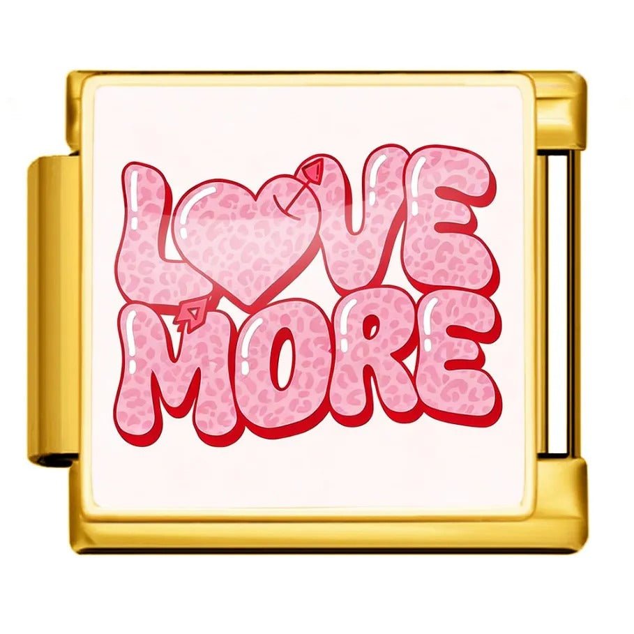 Love more - – Italian Charm Bracelet by Charmette