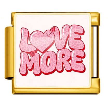 Love more - – Italian Charm Bracelet by Charmette