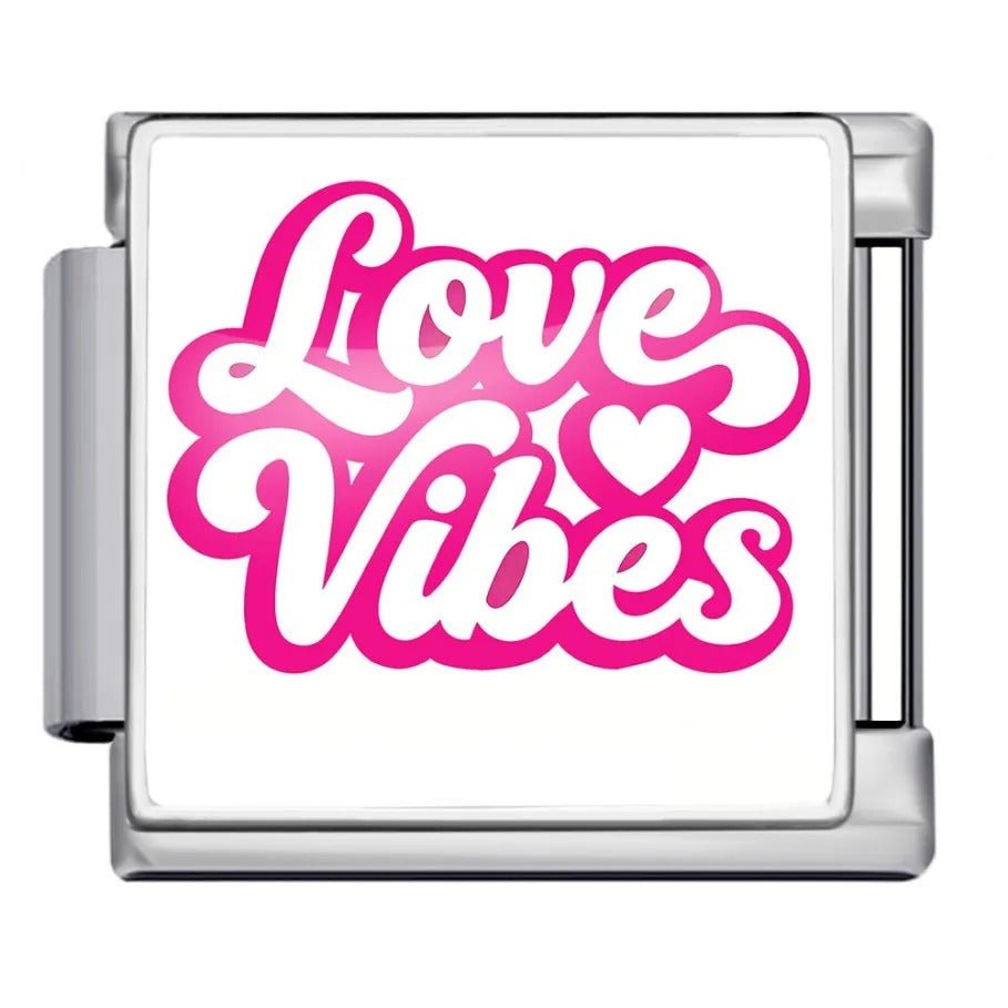 Love vibes - – Italian Charm Bracelet by Charmette