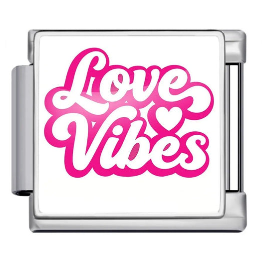 Love vibes - – Italian Charm Bracelet by Charmette