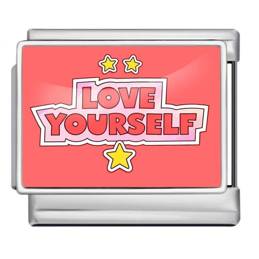 Love yourself - – Italian Charm Bracelet by Charmette
