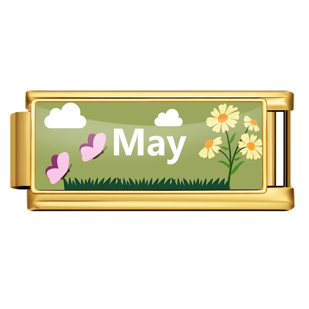 May - – Italian Charm Bracelet by Charmette
