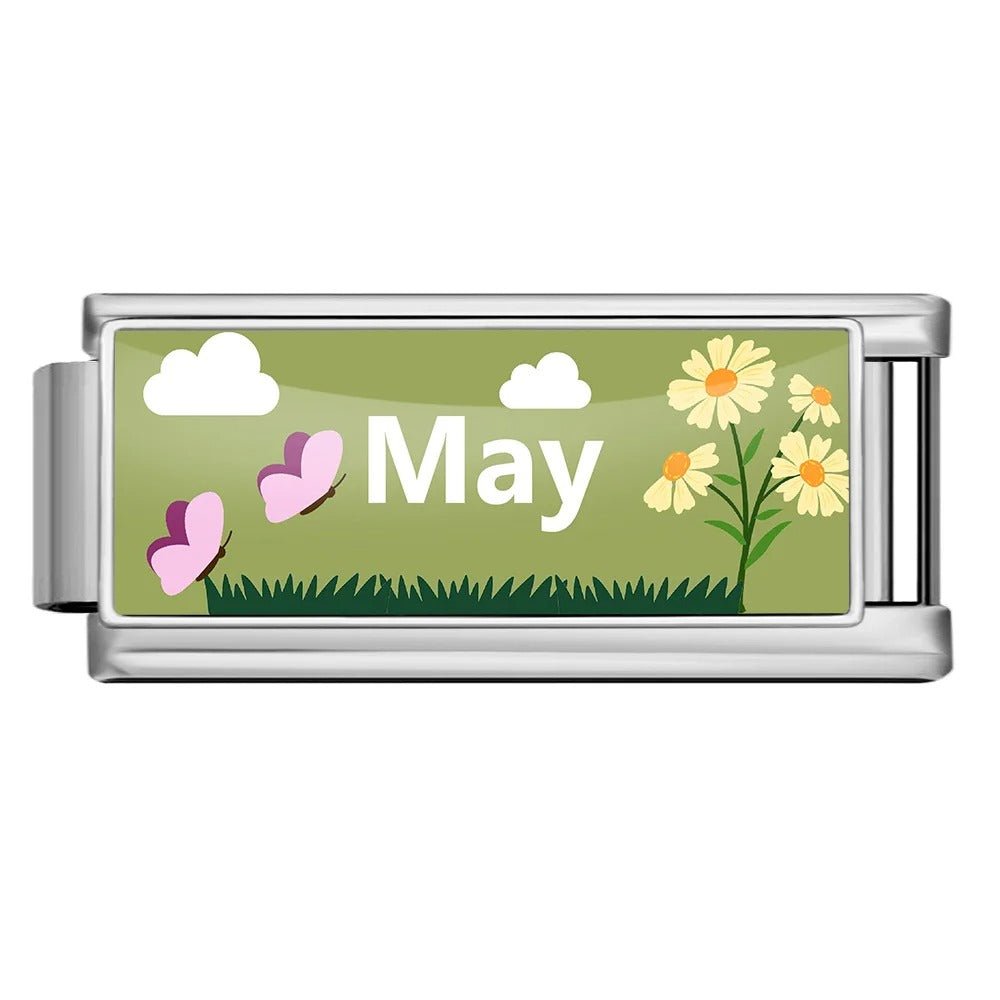 May - – Italian Charm Bracelet by Charmette