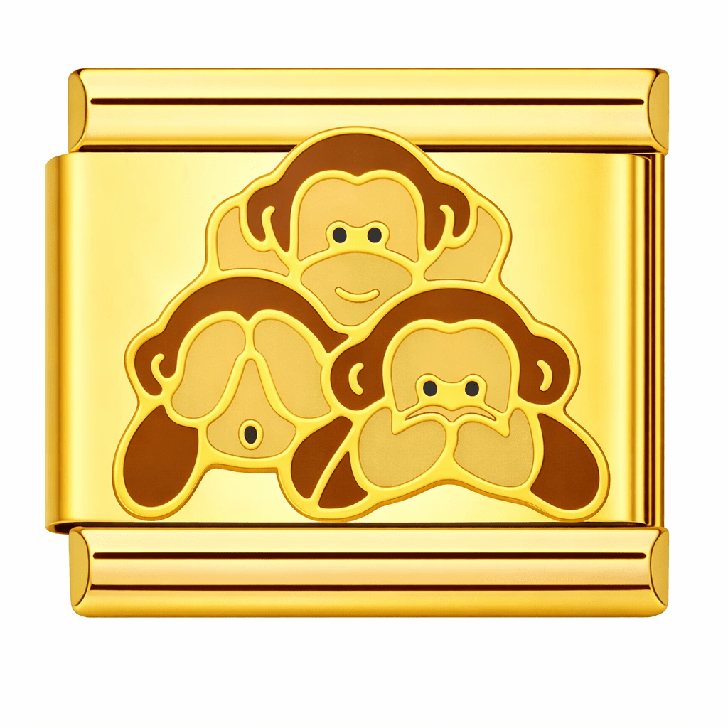 Monkeys - – Italian Charm Bracelet by Charmette