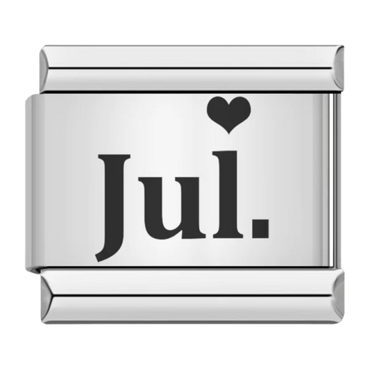 Month (July) - – Italian Charm Bracelet by Charmette
