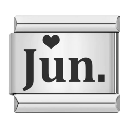 Month (June) - – Italian Charm Bracelet by Charmette