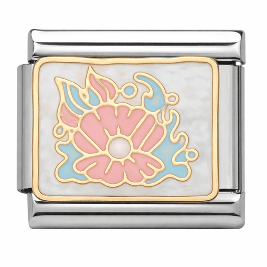 Mother of Pearl - – Italian Charm Bracelet by Charmette