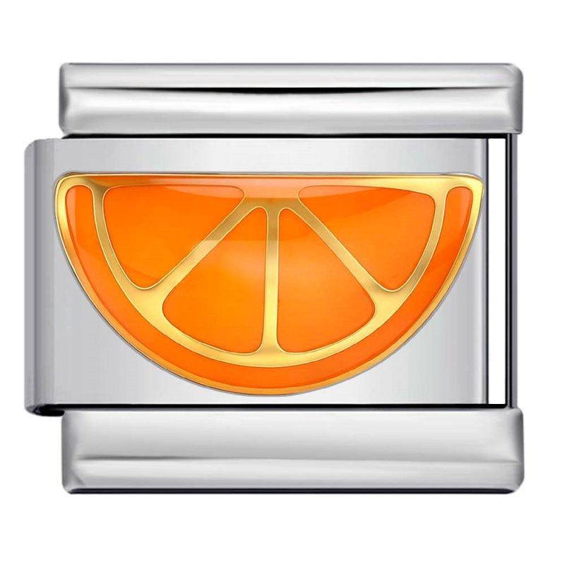Orange -– Italian Charm Bracelet by Charmette