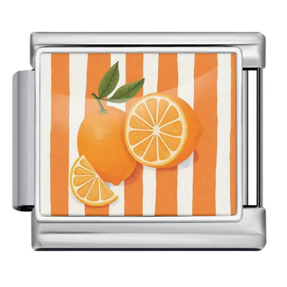 Orange - – Italian Charm Bracelet by Charmette