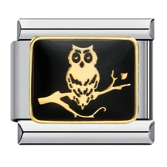 Owl - – Italian Charm Bracelet by Charmette