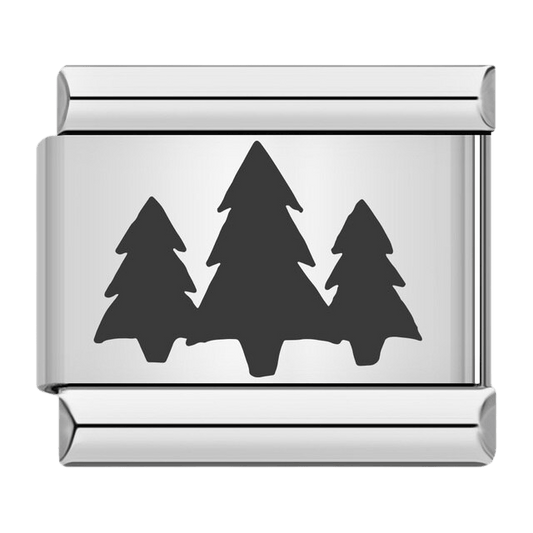 Pine Trees - – Italian Charm Bracelet by Charmette