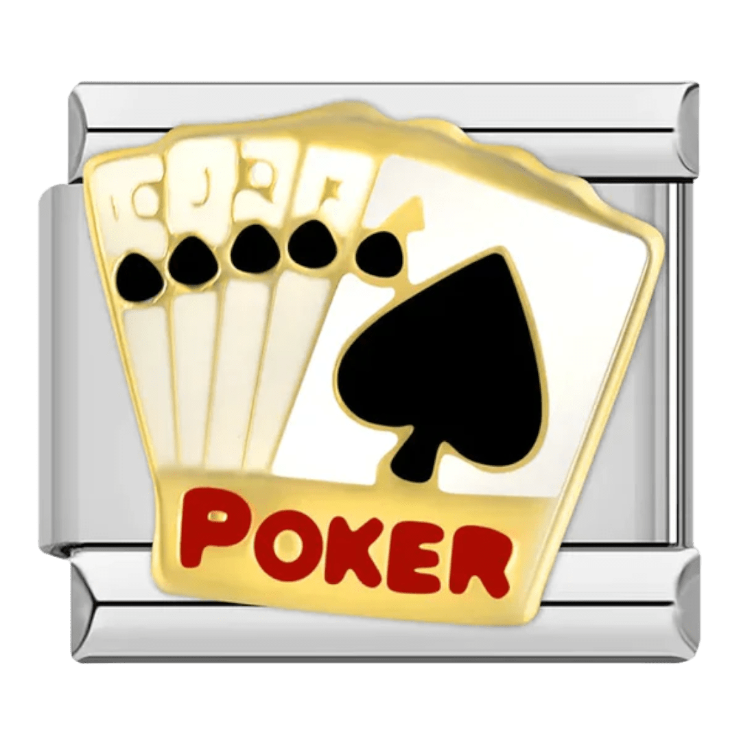 Poker - – Italian Charm Bracelet by Charmette