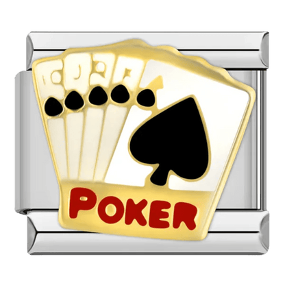 Poker - – Italian Charm Bracelet by Charmette