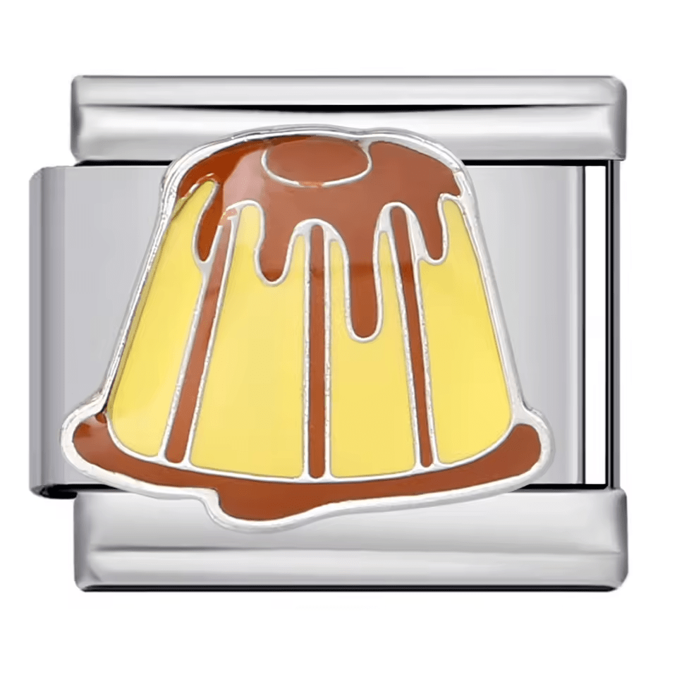 pudding dessert Italian charm 9mm bracelet charm
