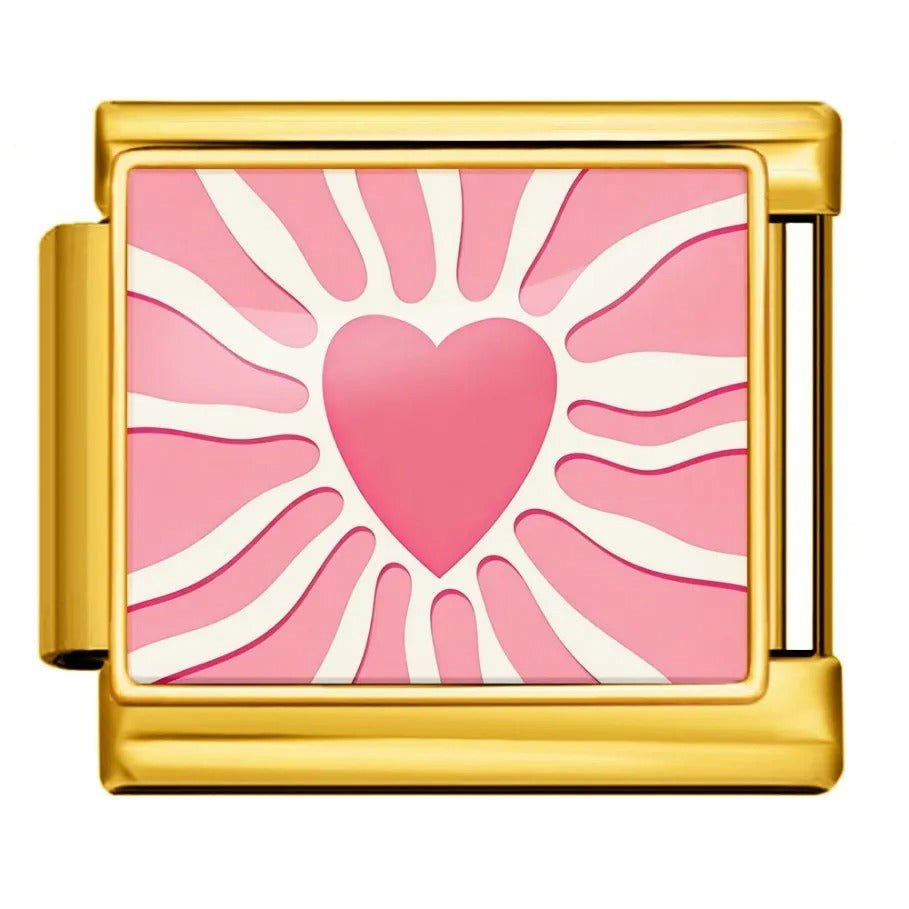 Radiating Love - – Italian Charm Bracelet by Charmette