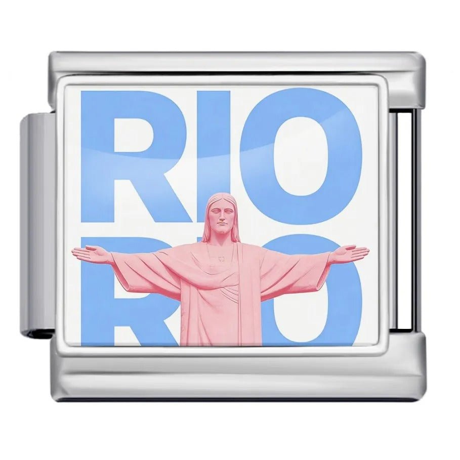 Rio De Janeiro - – Italian Charm Bracelet by Charmette