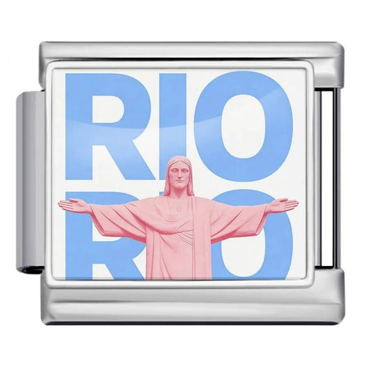 Rio De Janeiro - – Italian Charm Bracelet by Charmette