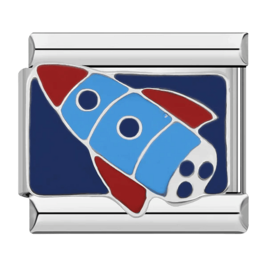 Rocket Ship - – Italian Charm Bracelet by Charmette