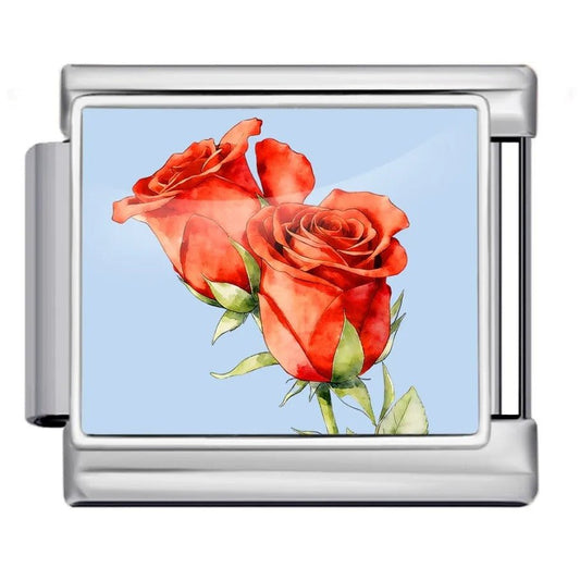 Roses - – Italian Charm Bracelet by Charmette
