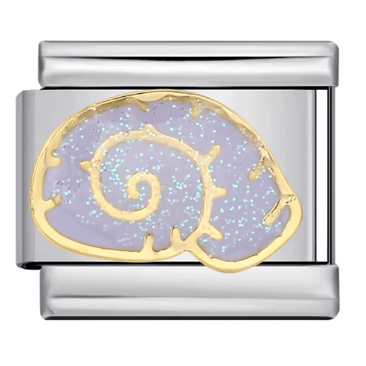 seashell beach Italian charm 9mm bracelet charm