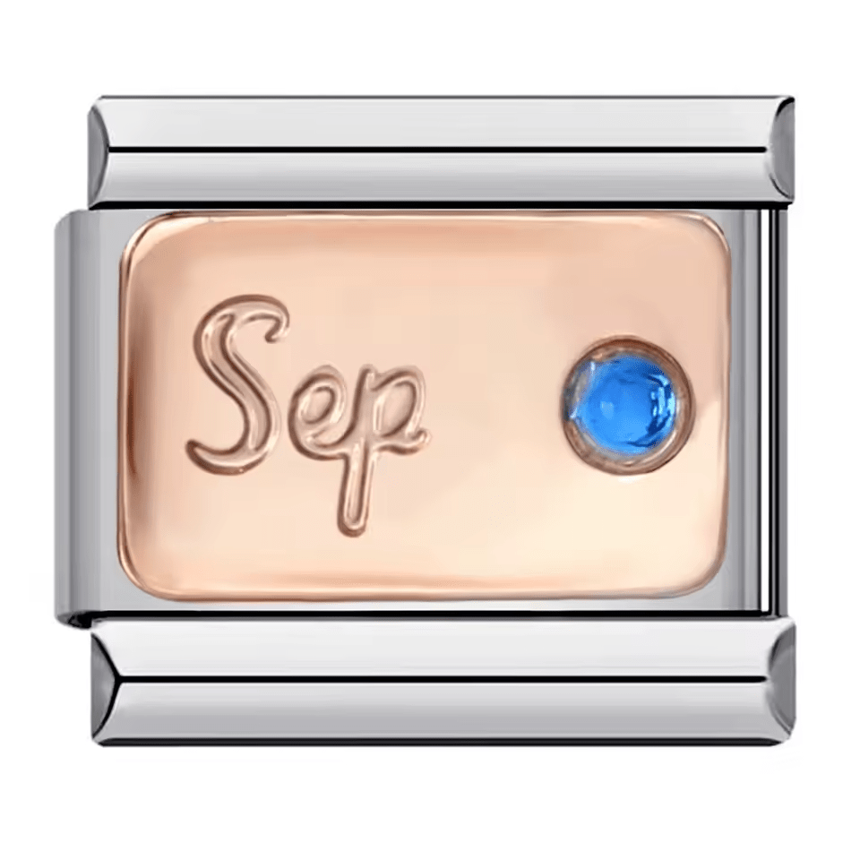 September Birthstone - – Italian Charm Bracelet by Charmette