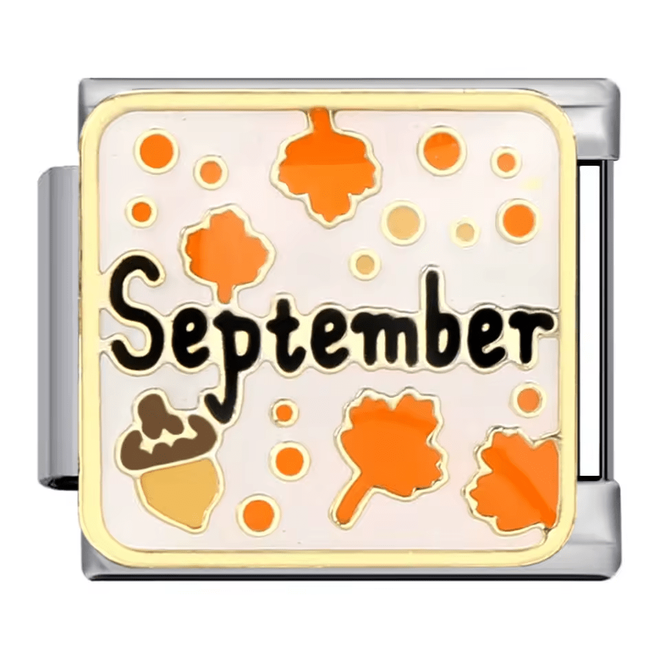 September - – Italian Charm Bracelet by Charmette
