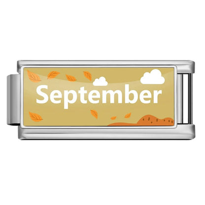 September - – Italian Charm Bracelet by Charmette