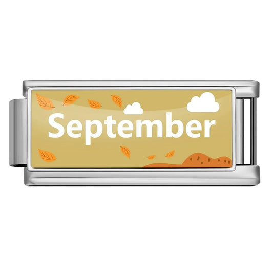 September - – Italian Charm Bracelet by Charmette