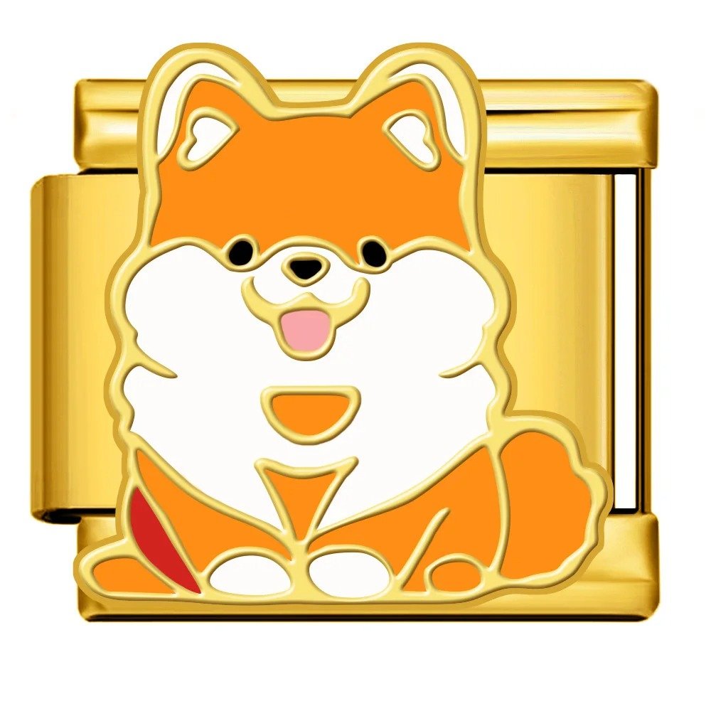 Shiba Inu - – Italian Charm Bracelet by Charmette