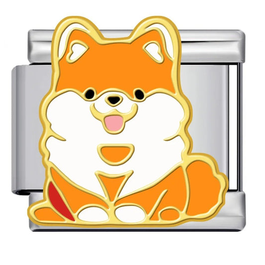 Shiba Inu - – Italian Charm Bracelet by Charmette