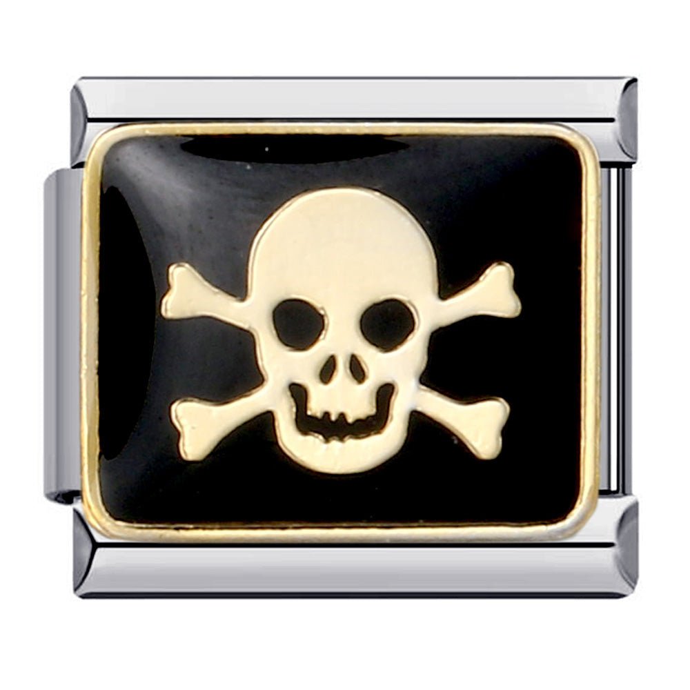 Skull - – Italian Charm Bracelet by Charmette